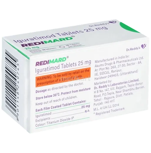 redimard 25mg tablet 10's